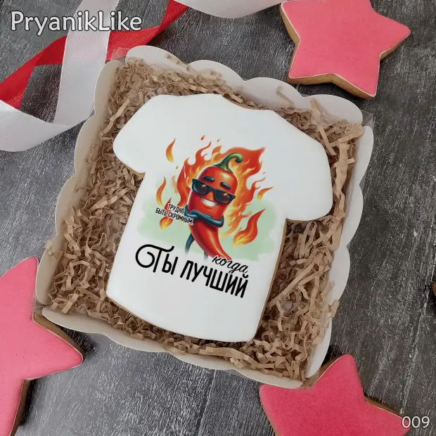 Пряник футболка (10-10 см.)